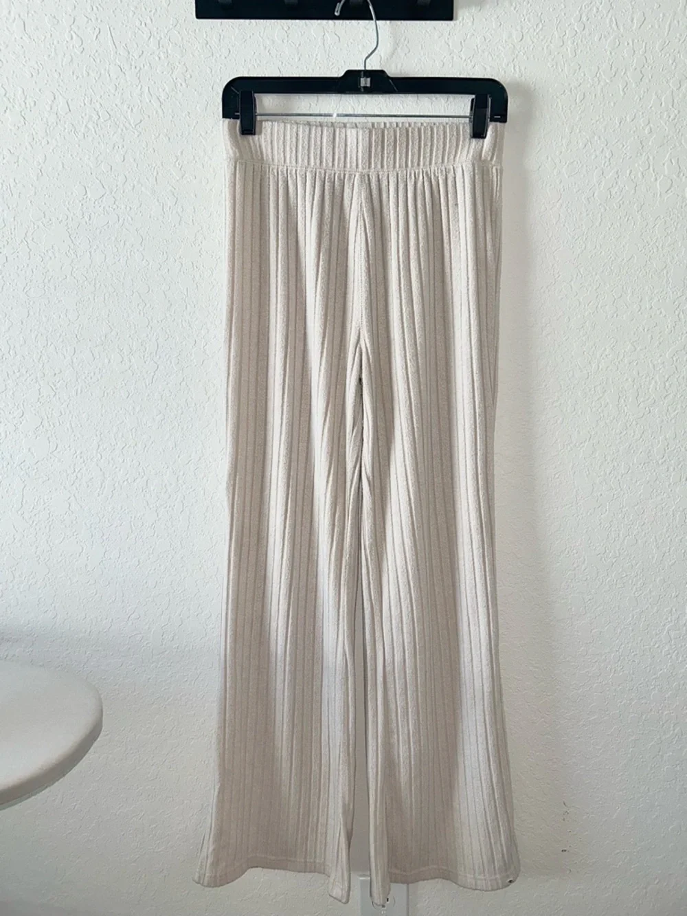 RIP CURL Ribbed Wide-Leg Knit Cosy Flare Pants - Picture 2 of 8